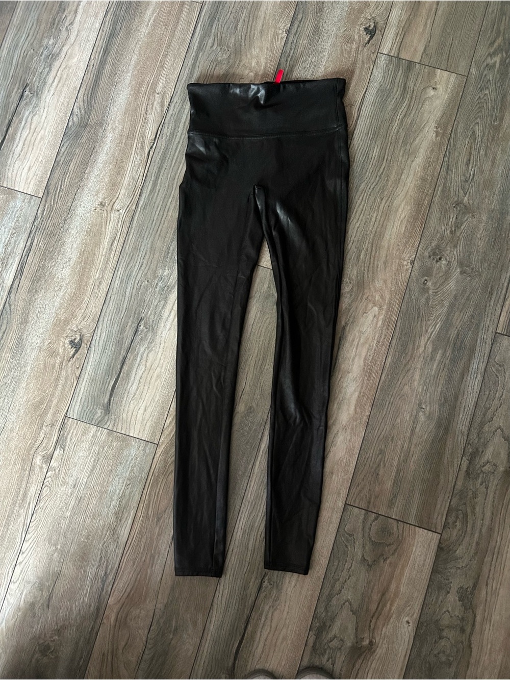 Faux Leather Black Leggings